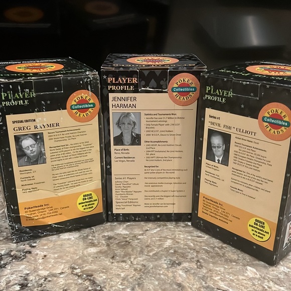 Stars of Poker Figurines Set - Picture 15 of 15